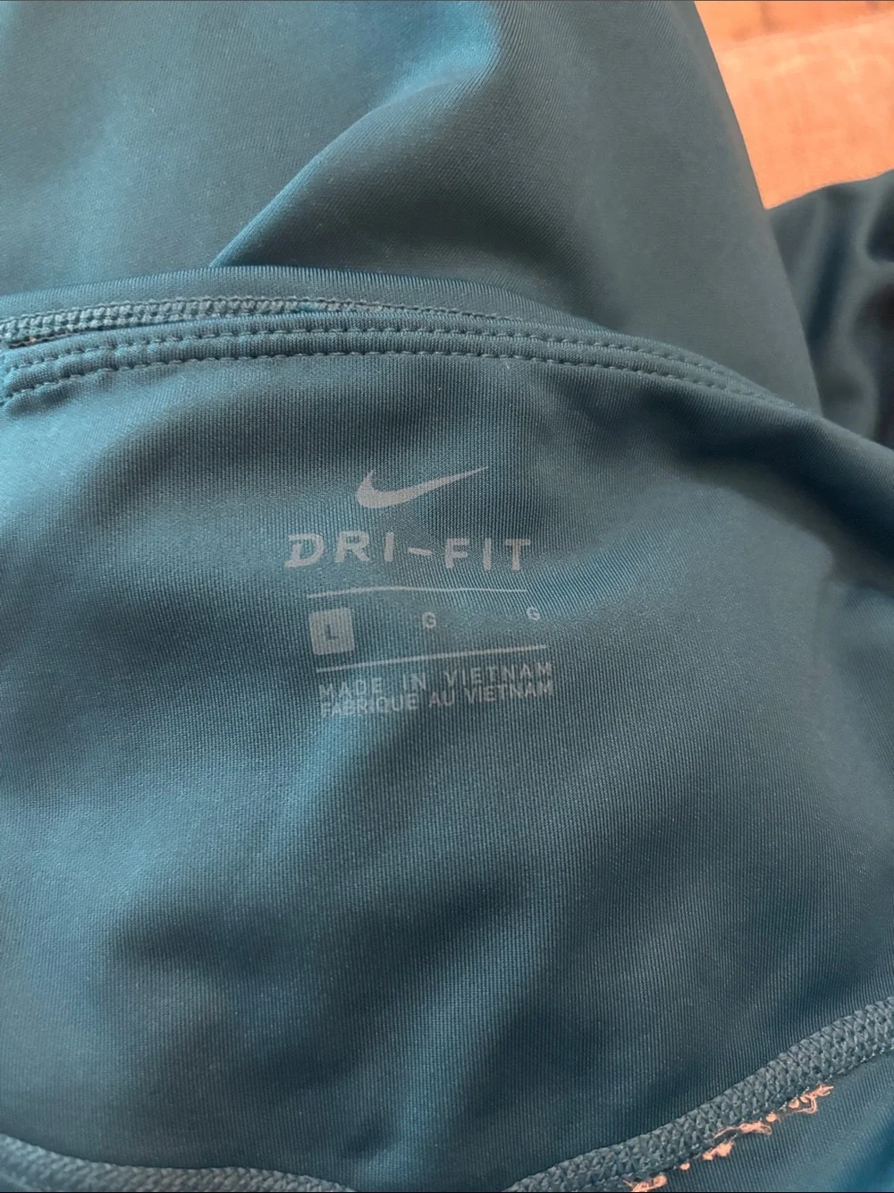 Nike stretchy teal